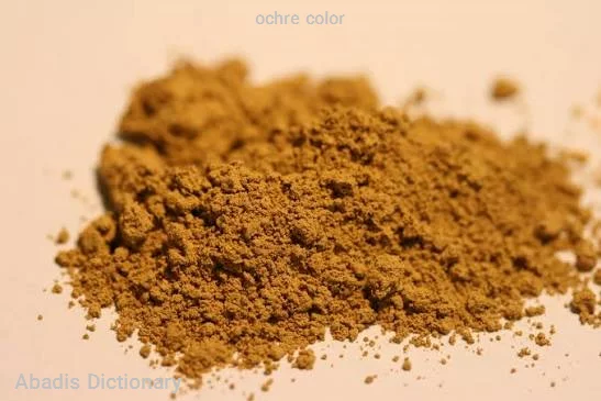 ochre color